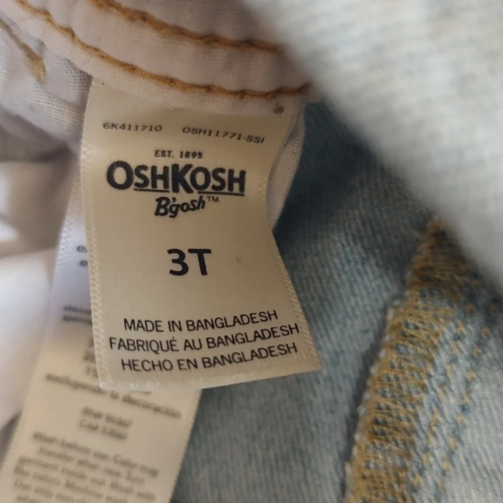OshKosh B'gosh Light Blue Denim Overalls for Kids